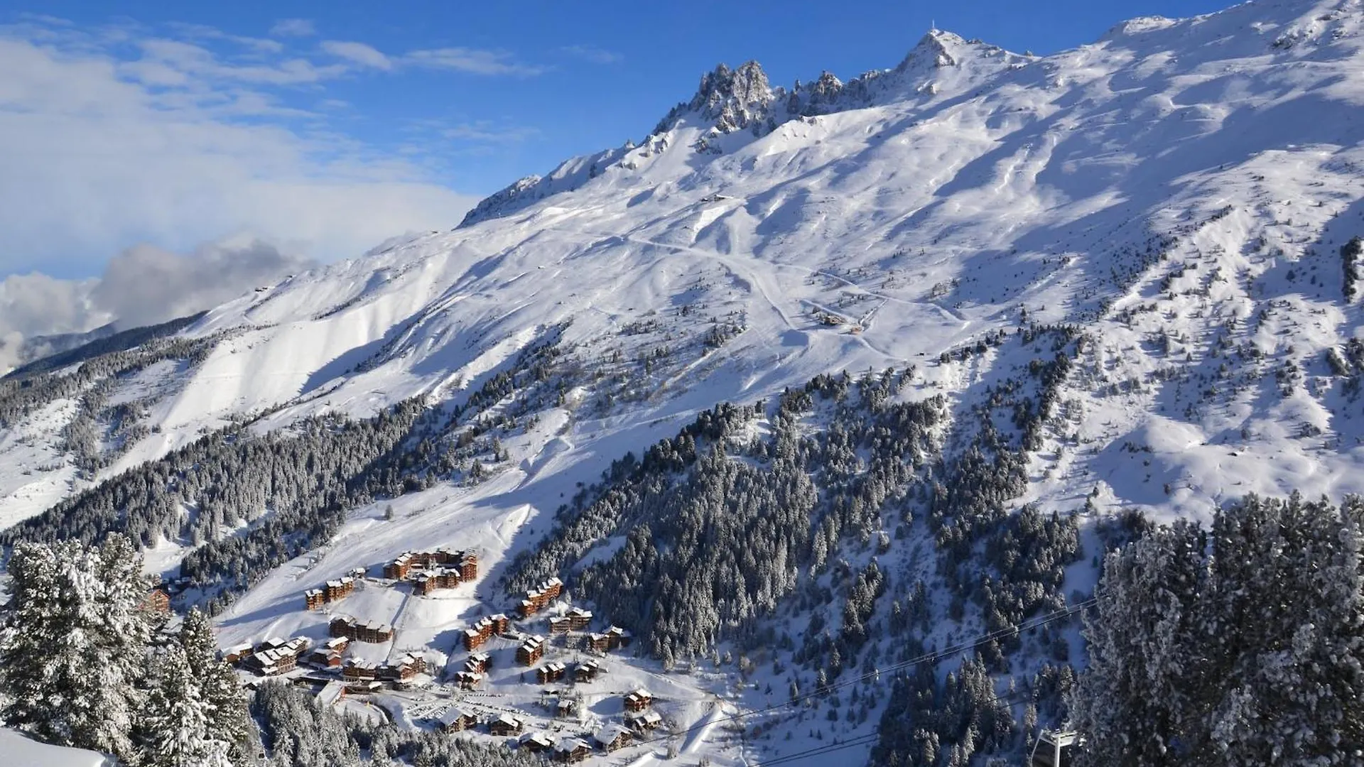 Stylish Apartment In M Ribel With Balcony Meribel